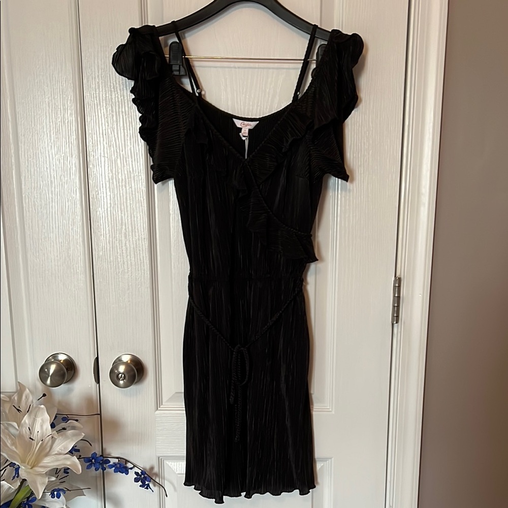 Women’s Candie’s Black Tie Dress